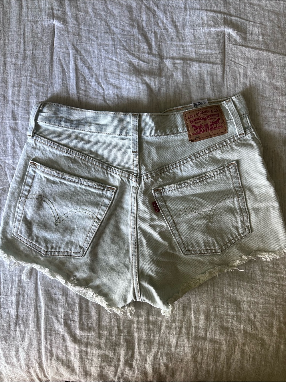 Levi's High-Rise Denim Shorts